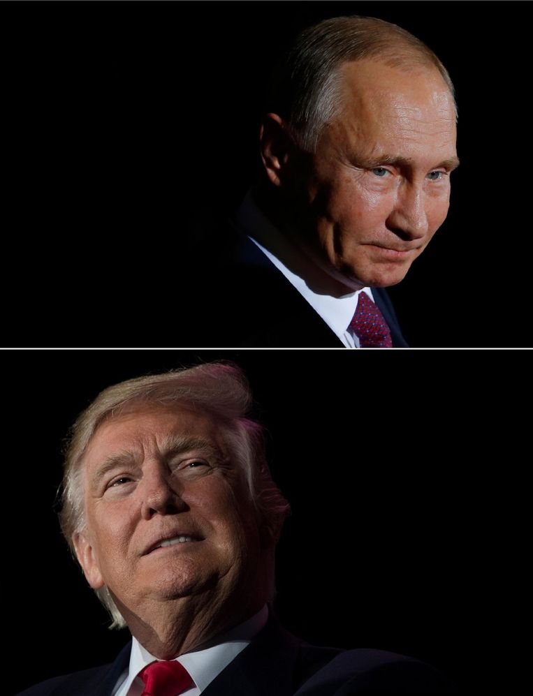 Waarschijnlijk ontmoeten Poetin en Trump elkaar pas over enkele maanden Beeld afp
