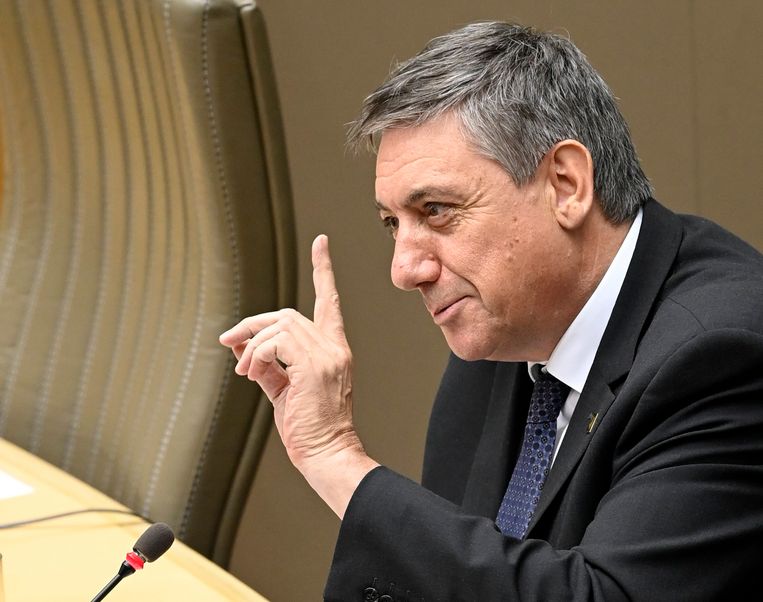 Vlaams minister-president Jan Jambon. Beeld Photo News