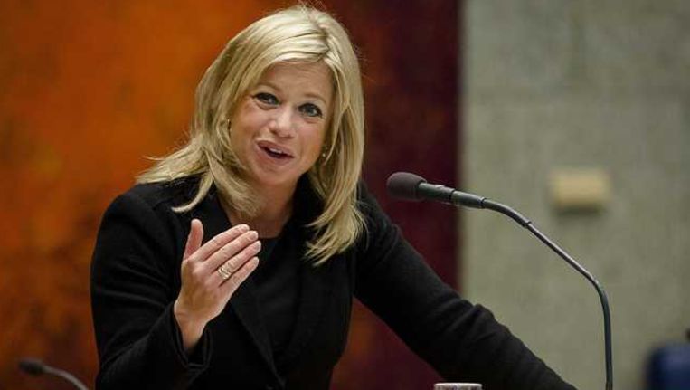 Minister Jeanine Hennis-Plasschaert van Defensie. Beeld anp
