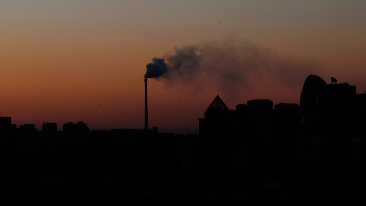 Smog in Bejing, China. Beeld REUTERS