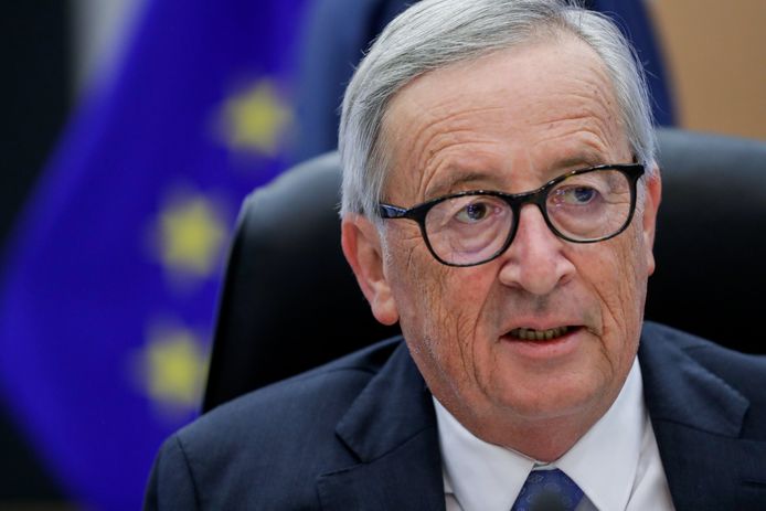 De uittredende voorzitter van de Europese Commissie, Jean-Claude Juncker