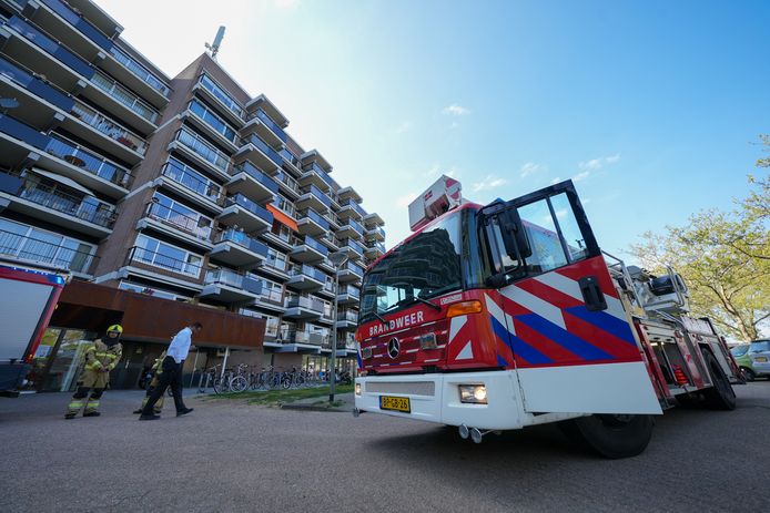De brand was snel geblust.