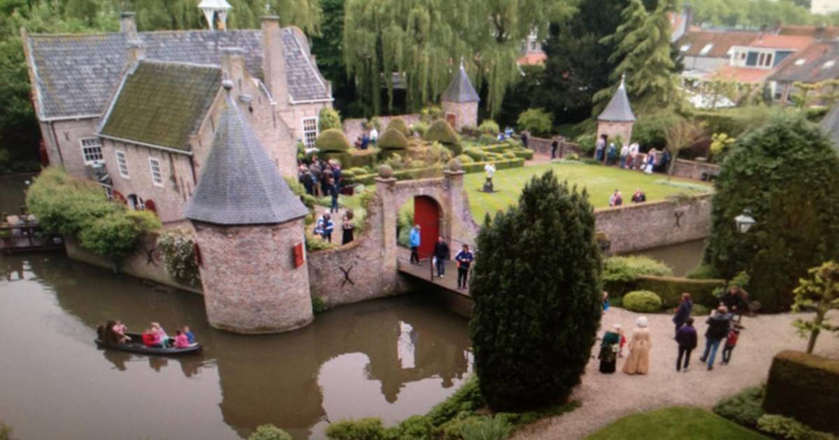 Voor 1,3 miljoen euro koop je dit gigantische kasteel in Baarland