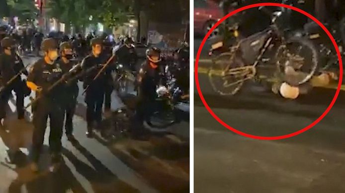 fiets betoger seattle