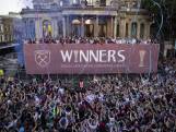 West Ham United gehuldigd in Londen na winst Conference League