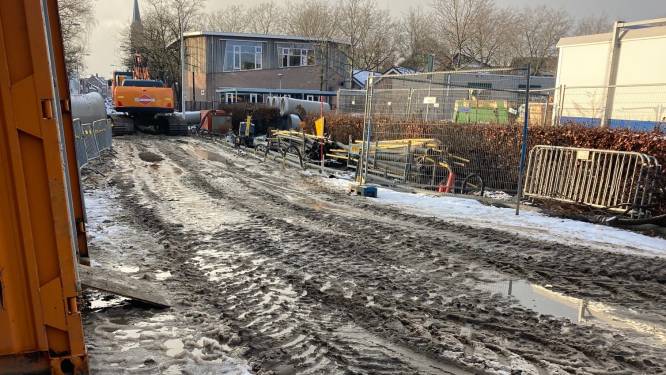 Werk Lange Nieuwstraat ligt stil in afwachting van onderzoek, al is er nog ‘niks alarmerends’ gevonden