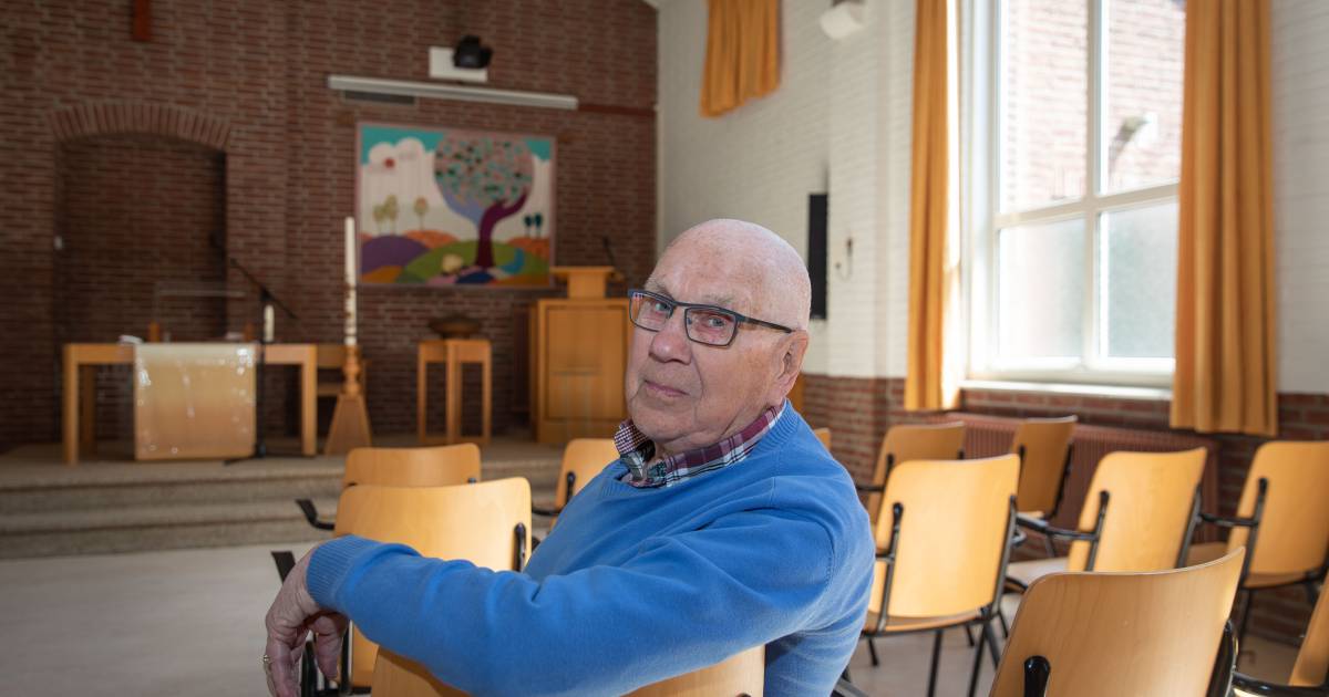 Kees Fraanje was 42 jaar koster in Lewedorp: ‘ik mis het loopje naar de kerk’