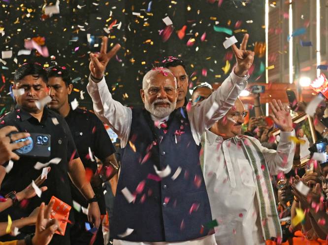 Modi voorgedragen voor derde termijn: Indiase premier wint opnieuw verkiezingen in grootste democratie ter wereld
