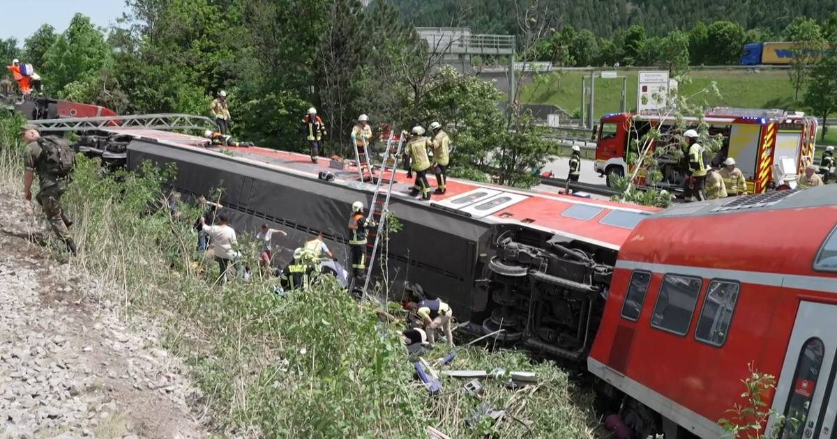 Вагоны перевернулись после крушения поезда в Гармиш-Партенкирхене: по меньшей мере трое погибли, десятки ранены |  За рубежом