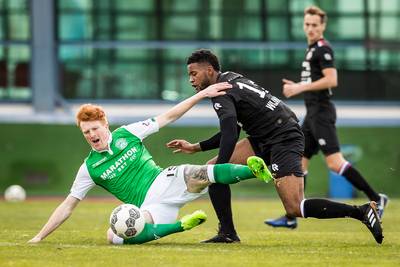 Mo El Hankouri loodst Willem II langs Hibernian
