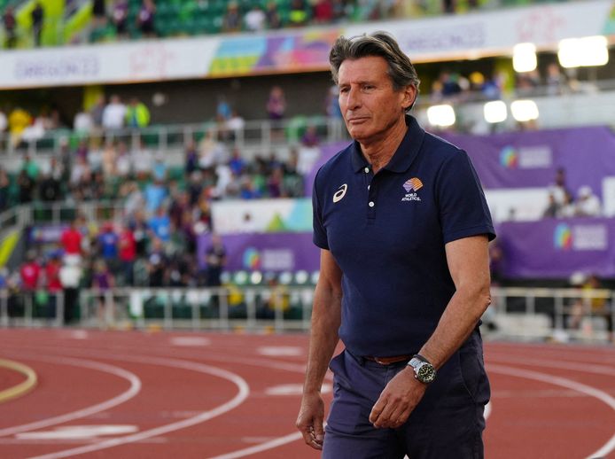 Sebastian Coe op archiefbeeld.