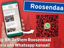 Ben jij geïnteresseerd in nieuws uit Roosendaal? Sluit je aan bij ons WhatsApp-kanaal!