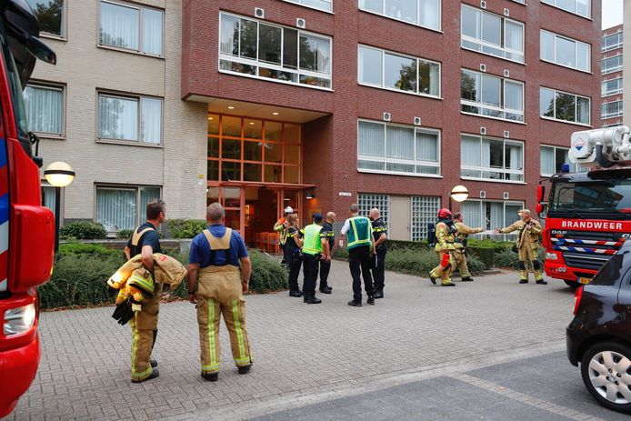 Brand in appartement aan de Imkerstraat in Eindhoven.