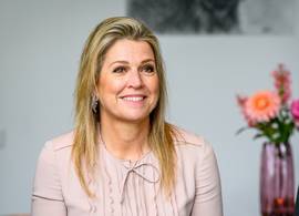Koningin Máxima in 11 jaar oude jurk gespot