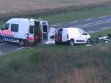 38-jarige man overleden na frontale botsing op N57