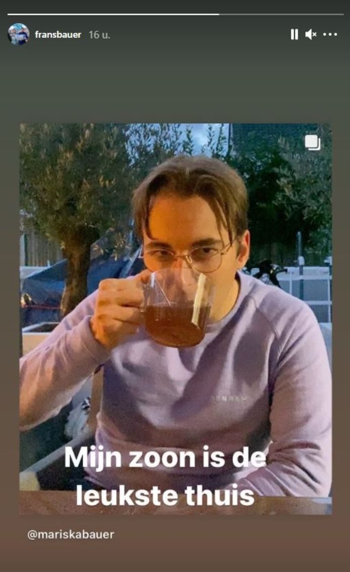'Mijn zoon is de leukste thuis.'