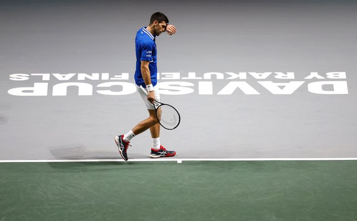 La meilleure paire du monde formée par Nikola Mektic et Mate Pavic, notamment vainqueurs de Wimbledon et sacrés champions olympiques cet été, est venue à bout de Djokovic associé à Filip Krajinovic: 7-5, 6-1.