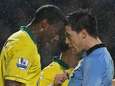 Nasri exclu lors du match Norwich-City