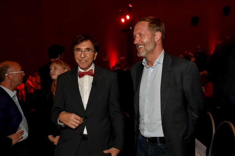 Elio Di Rupo en Paul Magnette. Beeld Photo News
