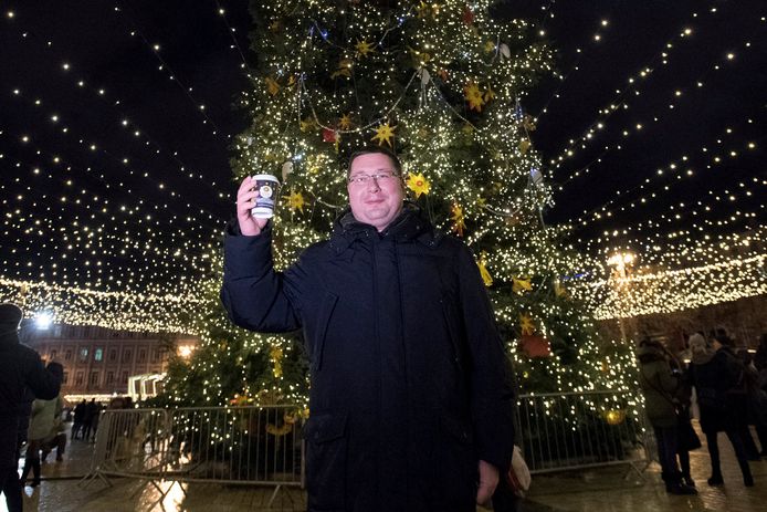 Stanislav Yezhov tijdens de kerstperiode vorig jaar.