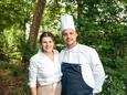 Gastvrouw Marie-Julie Haeck en chef Davy Devlieghere.