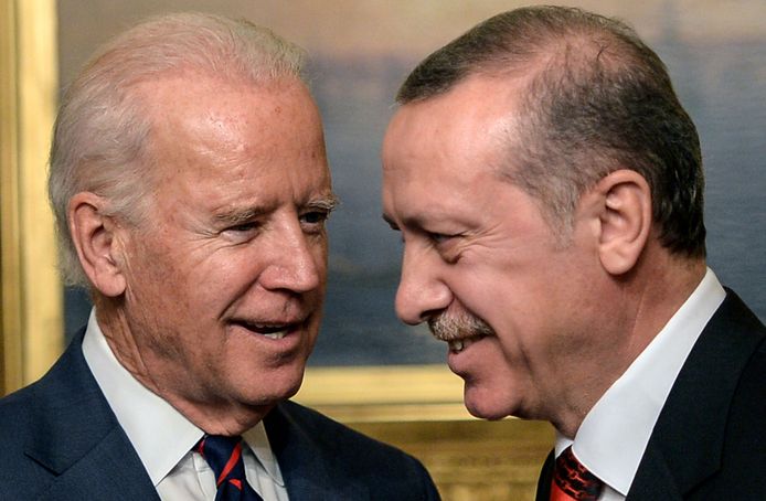 Biden en Erdogan op een archiefbeeld uit 2014