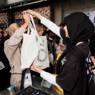 Long queues for Harry Styles pop-up store in Amsterdam: ‘I don’t even know her name, but it’s so much fun’