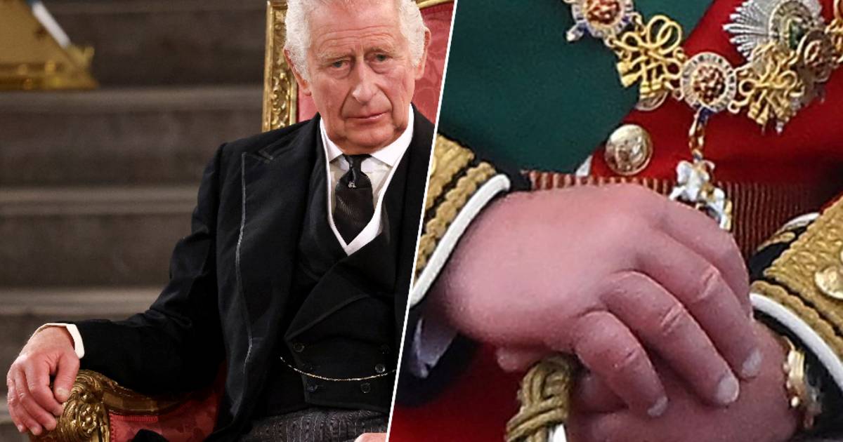 Re Carlo soffre di problemi cardiaci?  Preoccupato per le dita gonfie |  Notizie Instagram VTM
