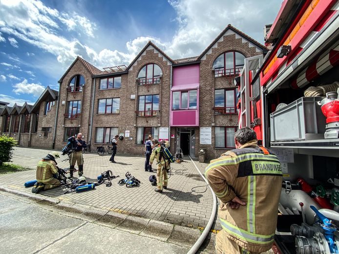 De brandweer had het vuur snel onder controle.