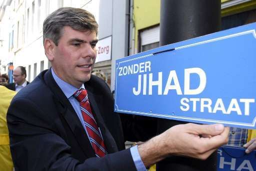 De actie in Brussel doet denken aan de 'Zonder-Jihad-Straat'-actie in Borgerhout in mei 2007.