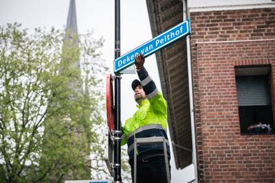 In opspraak geraakte deken Van Pelt is straatnaam kwijt