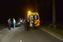 De gevallen vrouw is op de Ettenseweg in Rijsbergen met een ambulance opgehaald en naar het ziekenhuis gebracht.