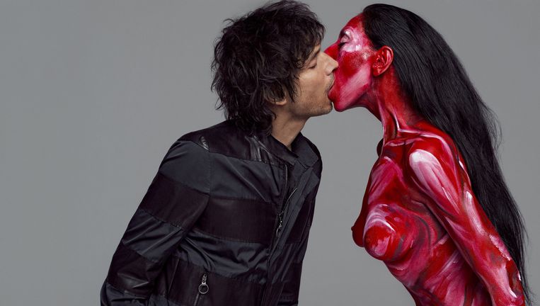 Zelfportret Me Kissing Vinoodh, 2010. Beeld Inez van Lamsweerde en Vinoodh Matadin
