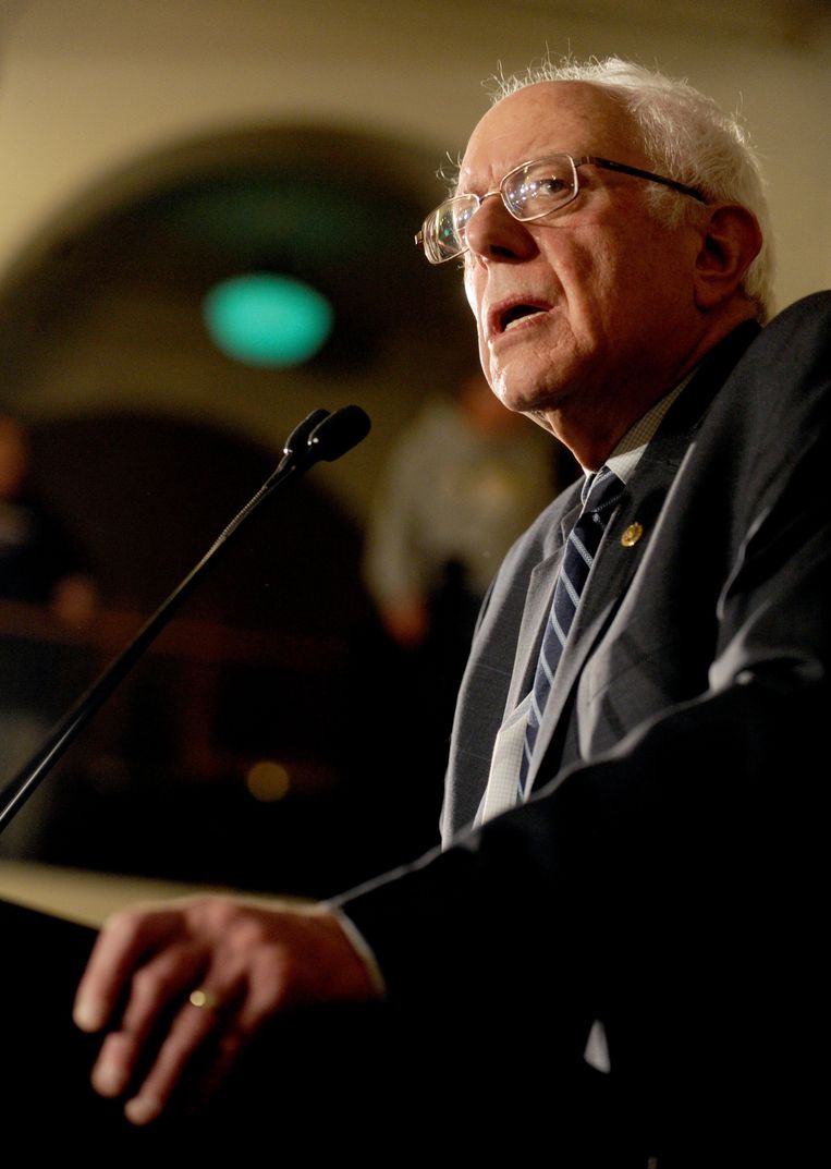 Bernie Sanders. Beeld Photo News