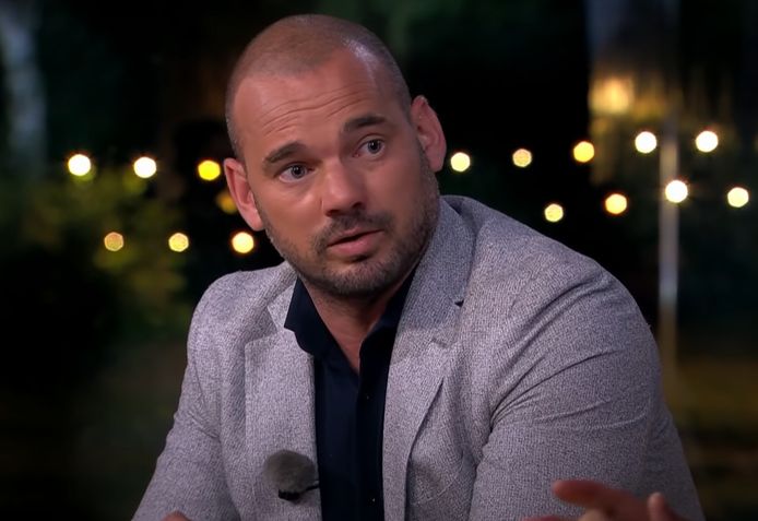 Wesley Sneijder in De oranjezomer.