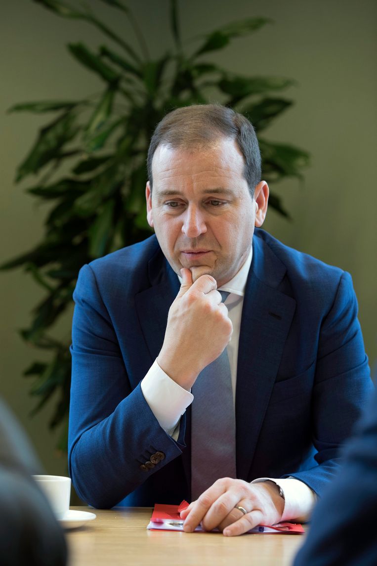 Lodewijk Asscher. Beeld Werry Crone