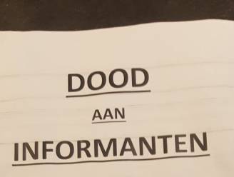 "Dood aan informanten": honderden verontrustende pamfletten verdeeld in Antwerpen en buurgemeenten