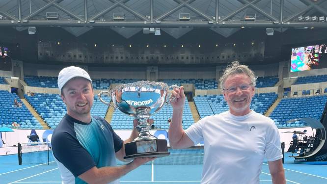 Dubbel succes voor Maldense tenniscoach Broens op Australian Open  