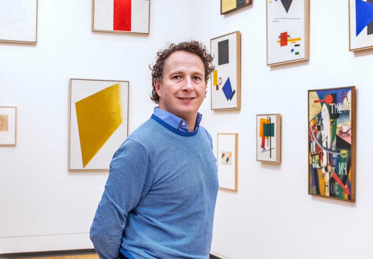 Slavist Sjeng Scheijen (1972) schreef verschillende boeken over Russische kunst.  Beeld Patrick Post