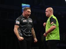 Michael van Gerwen incasseert ‘briljante negendarter’ van Gerwyn Price en moet zelf op zoek naar meer
