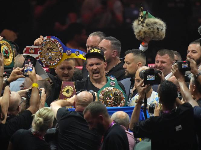 Is Usyk over twee weken geen onbetwiste bokskampioen meer? Oekraïner lijkt één titel af te staan na kamp tegen Fury