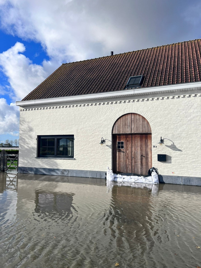 Inwoners van Stavele halen opgelucht adem nu water wegtrekt: “Mensen ...