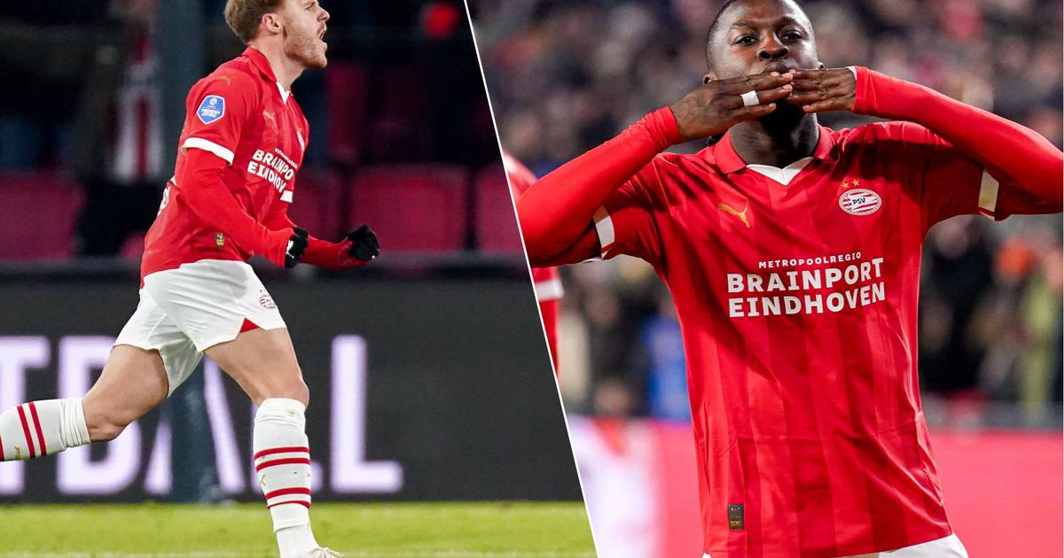 Belgians in the cannon: Jorbi Vertesen and Johan Bakayoko lead PSV Eindhoven to win the cup with beautiful goals |  soccer