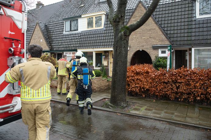 Om 9.20 uur werd een keukenbrand gemeld aan de Wijkamplaan in Baarn.