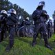 Verveelde Berlijnse politie bouwt luidruchtig feestje in aanloop naar G20
