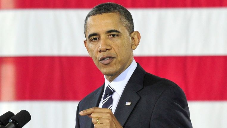 De Amerikaanse president Barack Obama © ANP Beeld 