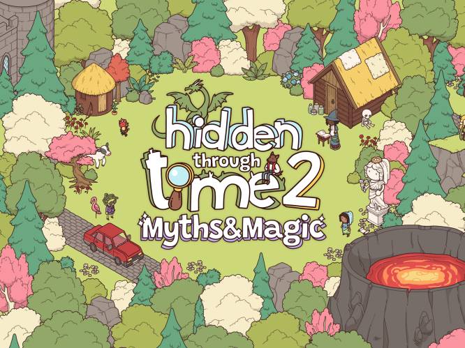‘Hidden Through Time 2: Myths & Magic’, voor als je nood hebt aan een digitale versie van ‘Waar is Wally’