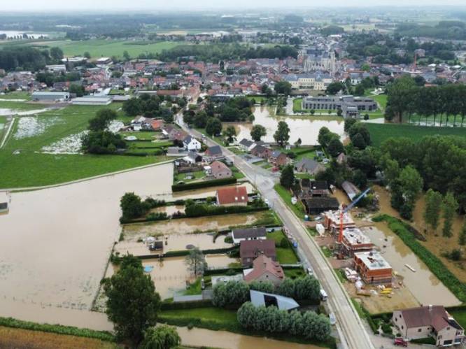 Wateroverlast van juli niet erkend door Vlaamse Regering