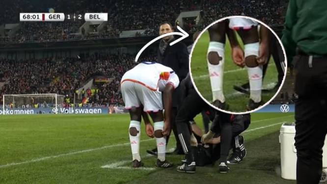 Waarom speelde Orel Mangala met grote gaten in zijn sokken tegen Duitsland?