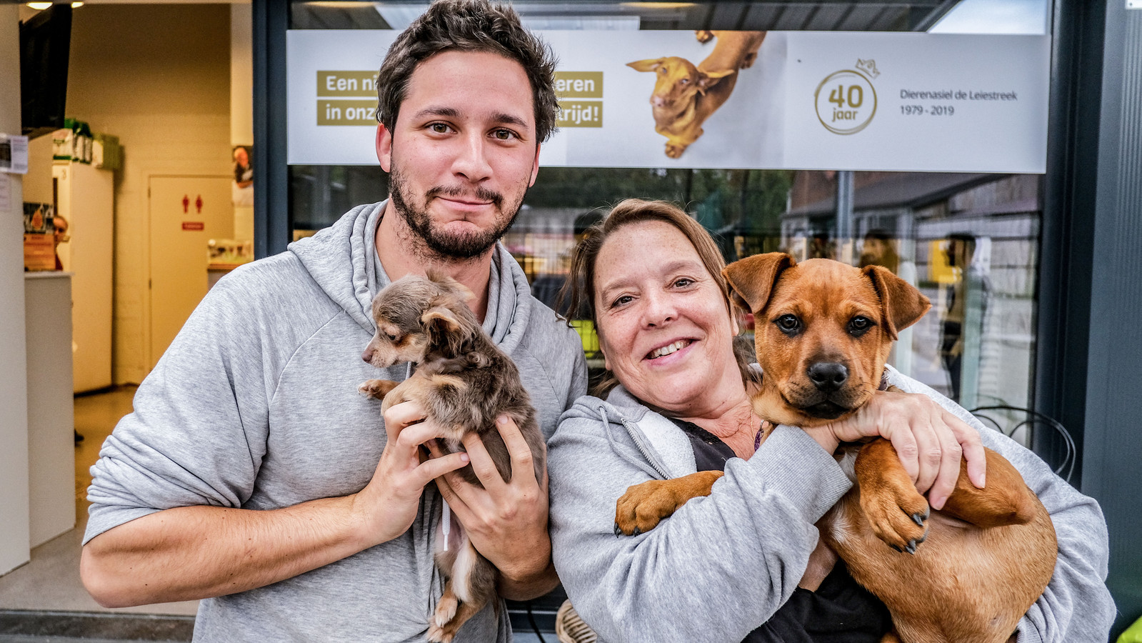 Spontaan binnenspringen in Dierenasiel De Leiestreek mag niet meer ...